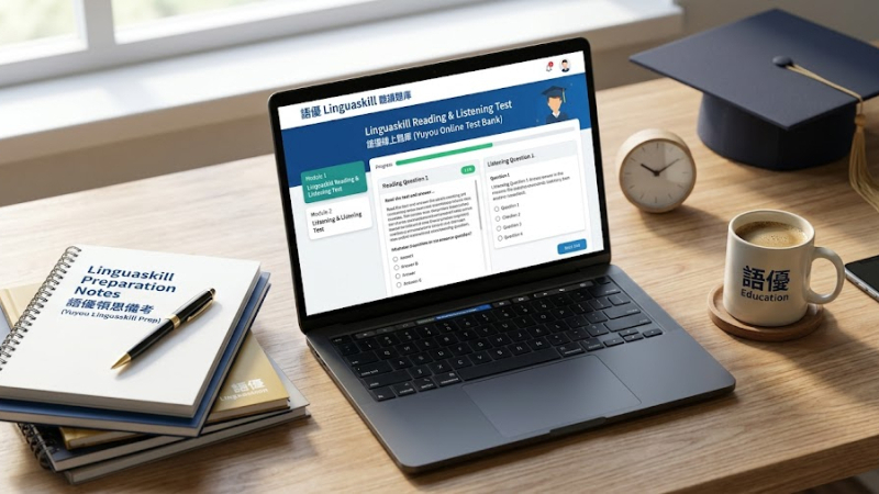 「領思聽讀線上題庫」正式上線，加入官方Line領取優惠